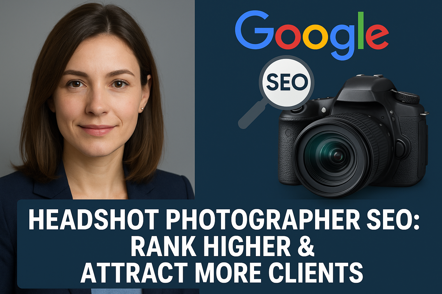 Headshot Photographer SEO: Rank Higher & Attract More Clients