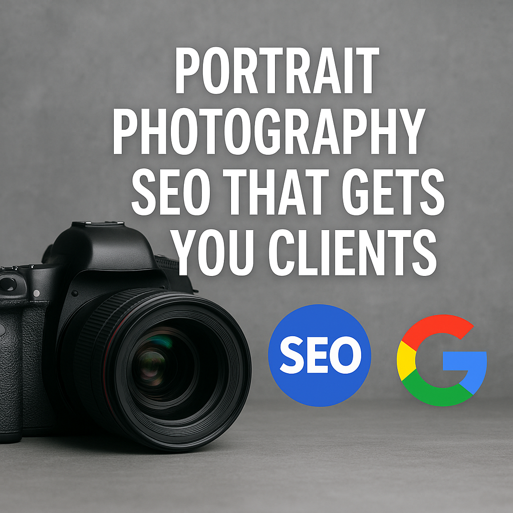 Portrait Photography SEO That Gets You Clients