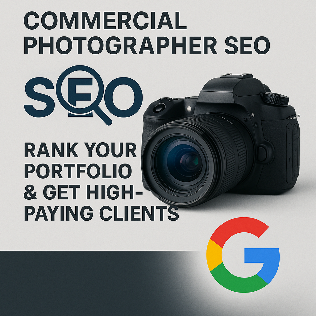 Commercial Photographer SEO: Rank Your Portfolio & Get High-Paying Clients