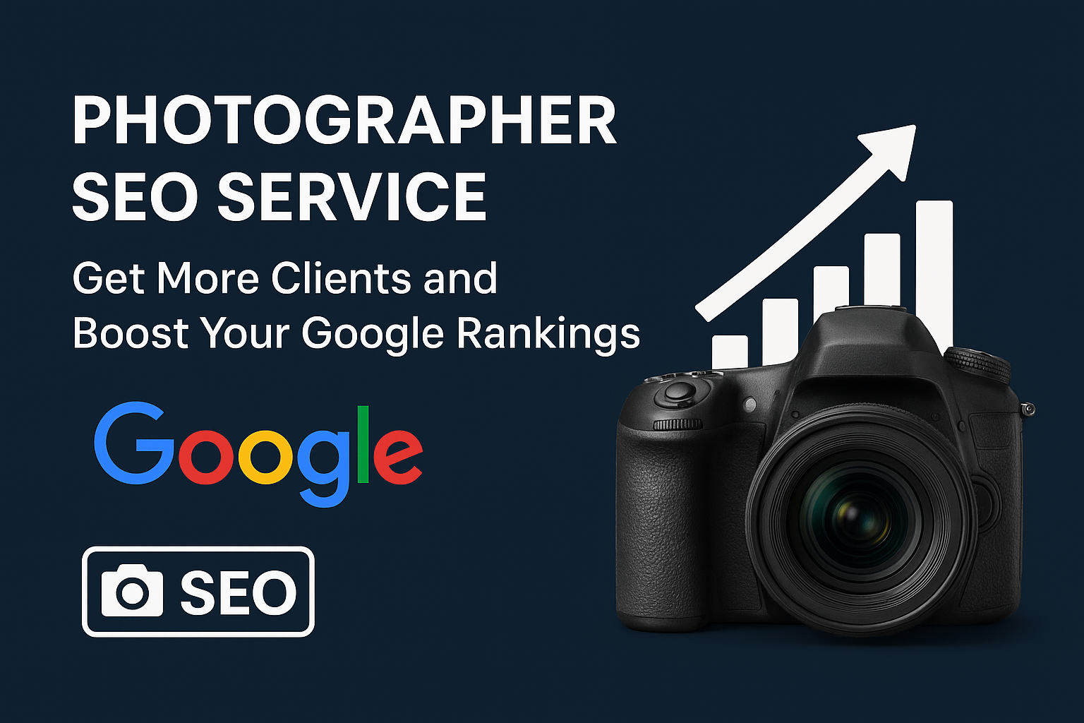 Photographer SEO Service – More Clients, Higher Google Rankings