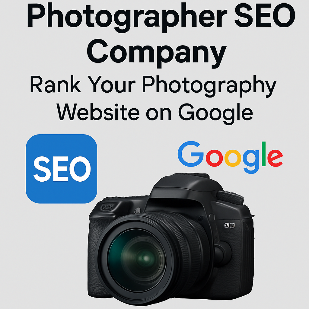 Photographer SEO Company: Rank Your Website on Google